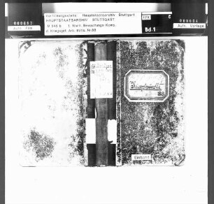 Kriegsstammrolle der 1. Württembergischen Bewachungskompanie