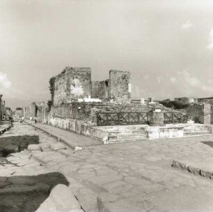 Pompeji. Tempel der Fortuna Augusta (Kaiserkult)