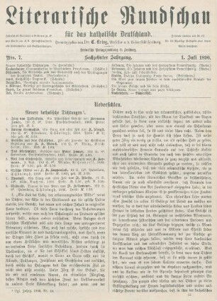 193-198 Neuere katholische Dichtungen