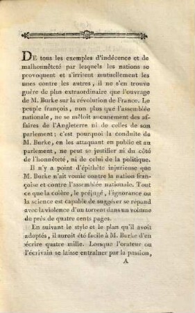 Droits de l'homme : en réponse à l'attaque de M. Burke sur la Révolution Françoise ; avec des notes et une nouv. préf. de l'auteur. 1.