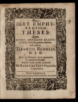 De Iure Emphyteutico Theses