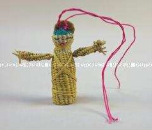 Christbaumschmuck: Figur mit Heiligenschein