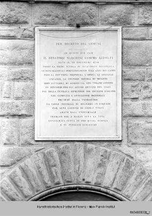 Casa Ridolfi, Florenz