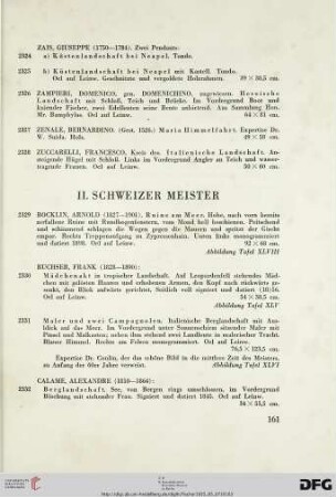II. Schweizer Meister (Nr. 2329-2351)