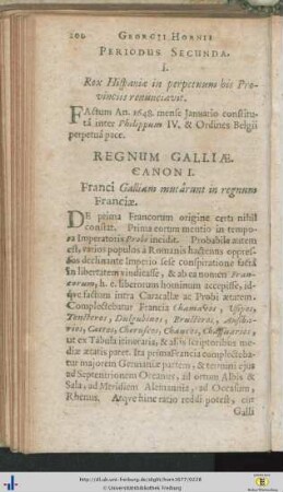 Regnum Galliae. Periodus I.–III.