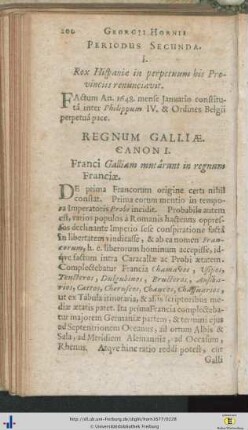 Regnum Galliae. Periodus I.–III.