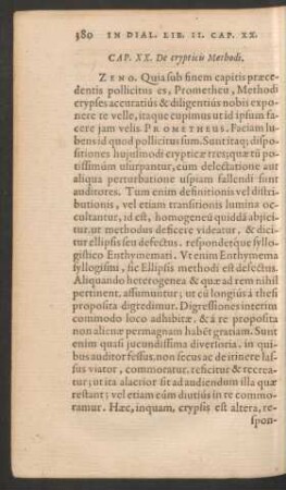 Cap. XX. De crypticis Methodi.