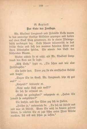 10. Kapitel: Das Ende des Ausflugs