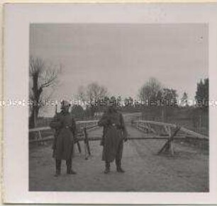 Die Soldaten Adolf Hitlers im Felde, An der Demarkationslinie vor Augustow