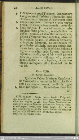 Cap. XLIII. Q. Fabius Maximus