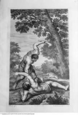 Raccolta de' quadri ... posseduti da S.A.R. Pietro Leopoldo, Florenz 1778, Samson tötet einen Philister