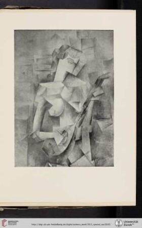 [VI. Picasso, Woman with Mandolin, halftone reproduction]