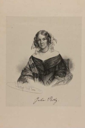 Bildnis der Julia Pertz