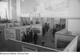 Innenansicht einer Ausstellungshalle