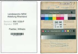 Entnazifizierung Wilhelm Paehler , geb. 01.09.1886 (Heizer)