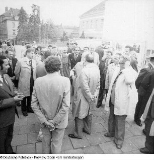 Fotoausstellung, Eröffnung Genosse Hager