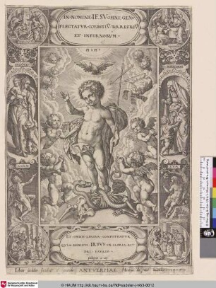 [THE CHILD CHRIST, BLESSING; Das Christuskind, segnend]