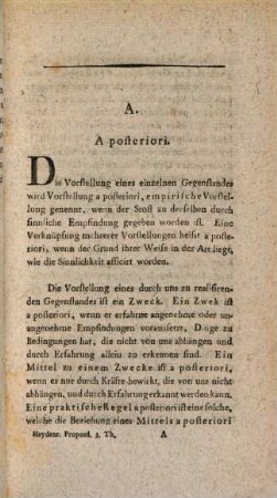 Karl Heinrich Heydenreichs ordentl. öffentl. Prof. der Philosophie in Leipzig, Propaedevtick der Moralphilosophie nach Grundsätzen der reinen Vernunft, 3. Enthaltend ein kurzgefasstes Wörterbuch der moralischen Sprache