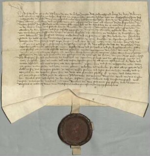 Pfalzgraf Friedrich I. belehnt Ritter Philipp Vetzer von Geispitzheim (Geyßpeßheim) mit Burglehen zu Alzey, Oppenheim und Gau-Odernheim. Als jährl...