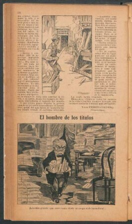 El hombre de los títulos - [Viñeta cómica]