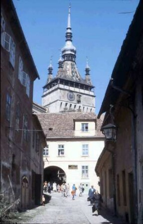 Schässburg (Sighisoara): Stundglockenturm