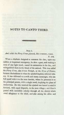 Notes to Canto Third