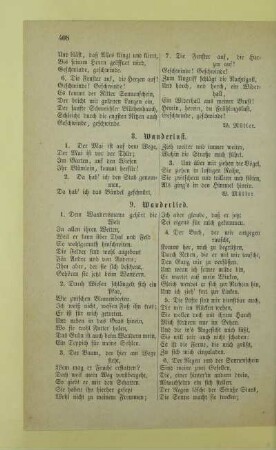9. Wanderlied