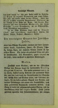 Die vereinigten Staaten der Ionischen Inseln