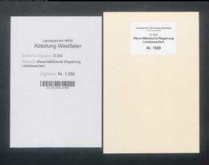 Verwaltung des Kirchenguts sowie Reparatur des Predigerhauses der lutherischen Gemeinde