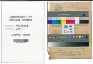 Entnazifizierung Richard Ludewig , geb. 30.08.1904 (Bahnarbeiter)