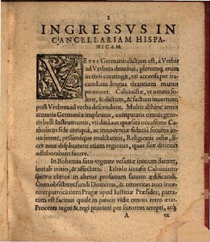 Litvra seu Castigatio Cancellariae Hispanicae a Lvdovico Camerario Excancellario Bohemico, Exconsiliario Heidelbergensi &c. instructae