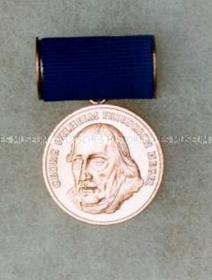 Georg-Friedrich-Wilhelm-Hegel-Medaille, Medaille der Akademie der Wissenschaften