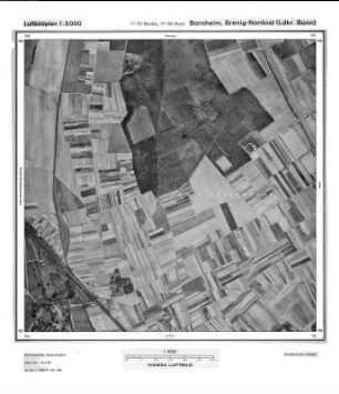 Bornheim, Brenig Nordost (Lk. Bonn), Gauß-Krüger-Koordinaten: Rechtswert: 2570, Hochwert: 5626