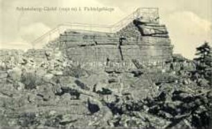Ansicht des Schneeberg-Gipfels im Fichtelgebirge