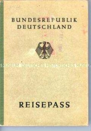 Reisepass der Bundesrepublik Deutschland - Familienkonvolut