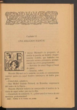 Capítulo VI - Una solución radical