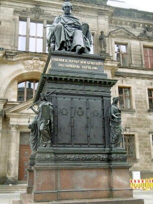 Denkmal für Friedrich August I. (Schloßplatz), Dresden