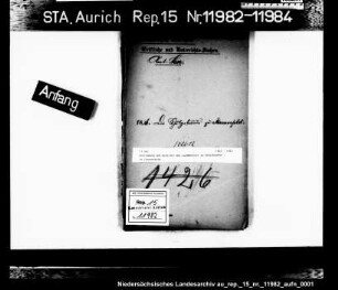 Zustimmung und Beihilfe der Landdrostei zu Schulbauten in Ihrenerfeld