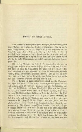 Vorrede zur fünften Auflage