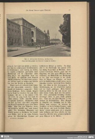 Königliche Residenz, Festsaalbau