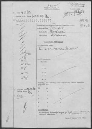 Gronau mit Schmidhausen: Visitationsbericht mit Pfarrbericht 1966