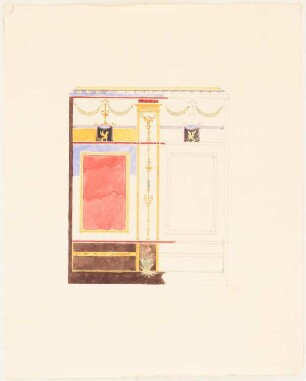 Wandmalerei, Pompeji: Detail