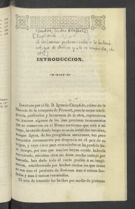 T. 3: Explicación de las laminas pertenecientes a la historia antigua de México y a la su conquista, etc.