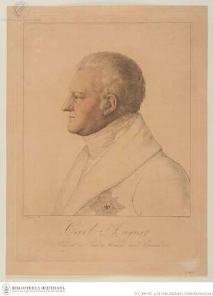 Porträt von Herzog Carl August von Sachsen-Weimar-Eisenach