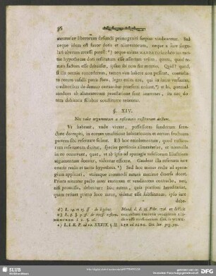 §. XIV. Nec valet argumentum a referuatis rusticorum ductum