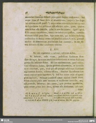 §. XIV. Nec valet argumentum a referuatis rusticorum ductum