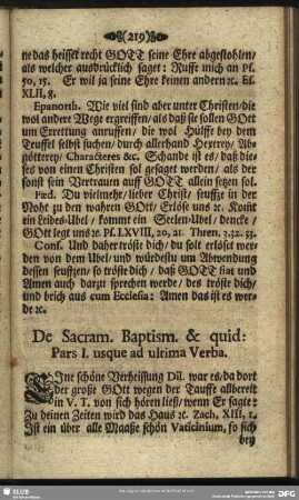 De Sacram. Baptism. & quid:
