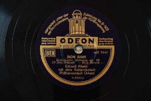 Don Juan : sinfonische Dichtung; op. 20; IV. Teil (Schluß) / Rich. Strauß