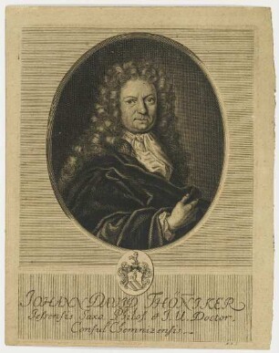 Bildnis des Johann David Thöniker