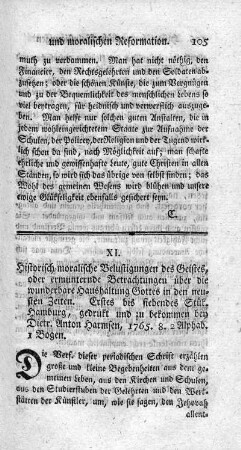 Historisch-moralische Belustigungen des Geistes. St.1-7.